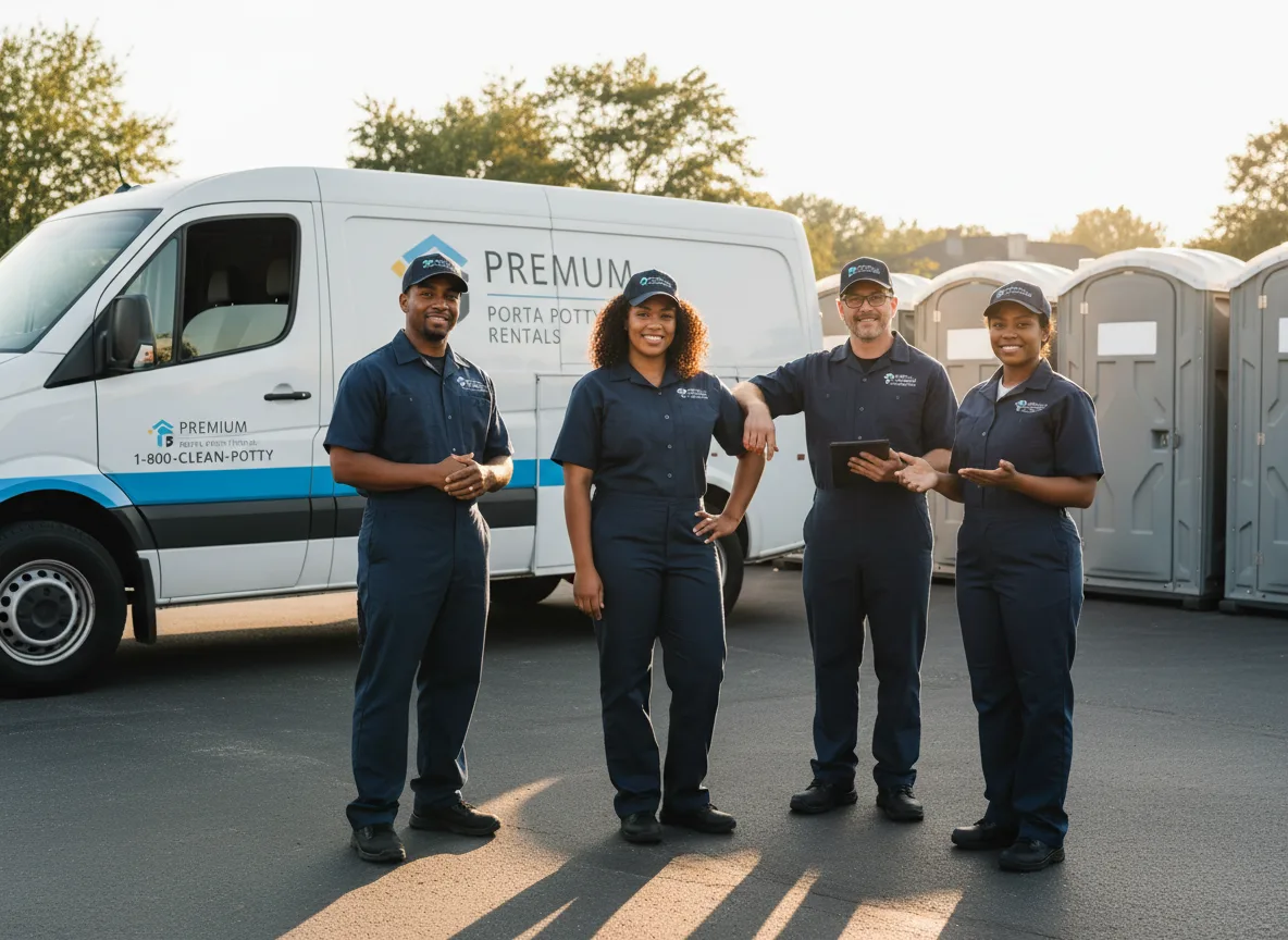 VIP Portable Toilets company in Emmett, MI